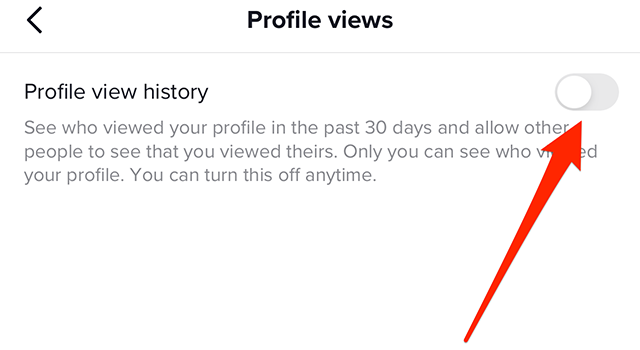 Profile View; How to Fix Profile View History Not Showing on Tik Tok