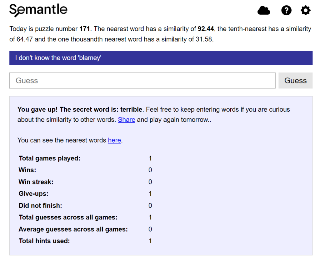 Today’s Semantle Answer of July 19, 2022 | Semantle Word Tuesday