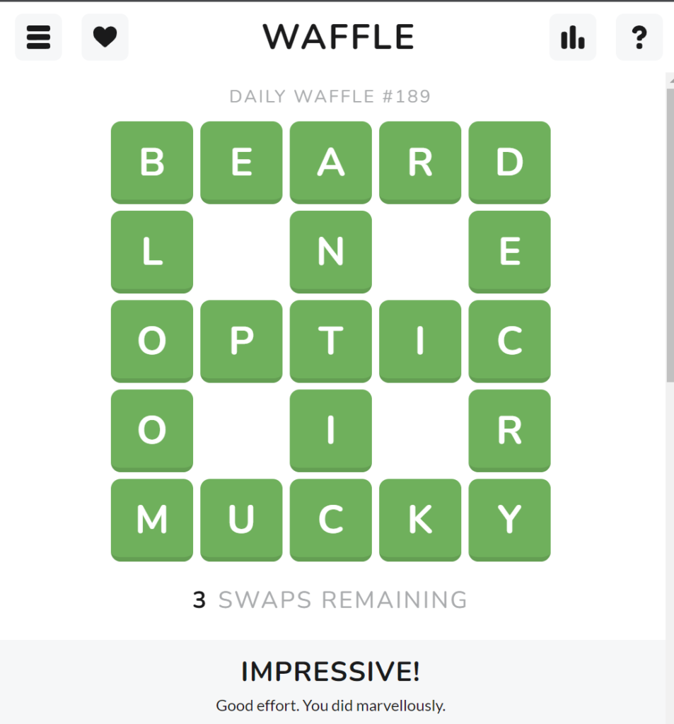 Waffle July 29, 2022 Answer | Waffle Game Answer Today