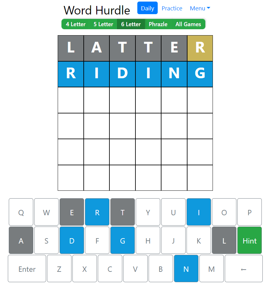 Word Hurdle July 25, 2022 Answer | Word Hurdle Answer Today