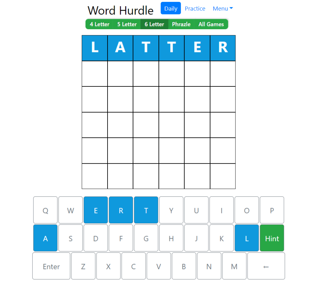 Word Hurdle July 25, 2022 Answer | Word Hurdle Answer Today