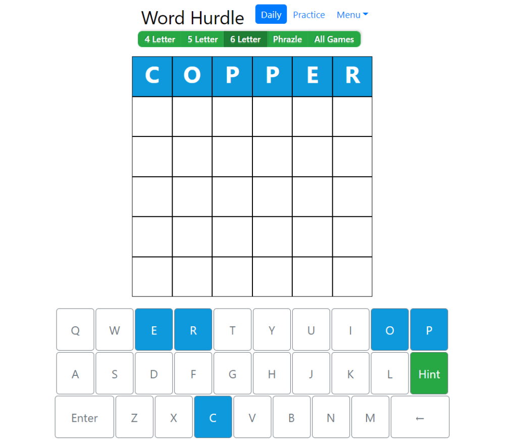 Word Hurdle July 29, 2022 Answer | Word Hurdle Answer Today