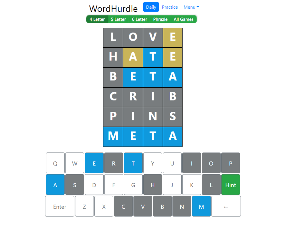 Word Hurdle Answer July 15, 2022 | Word Hurdle Word Friday