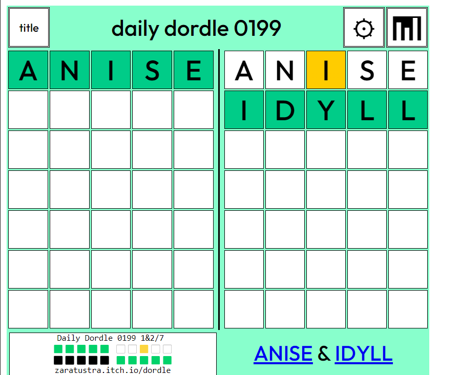 Dordle August 11, 2022 Answer| #199 Dordle Answer Today