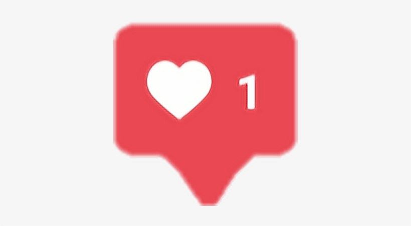 heart icon for commenting on Instagram