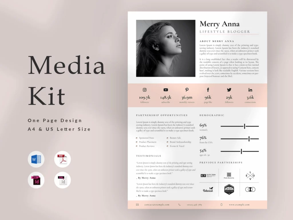How to Create an Influencer Media Kit