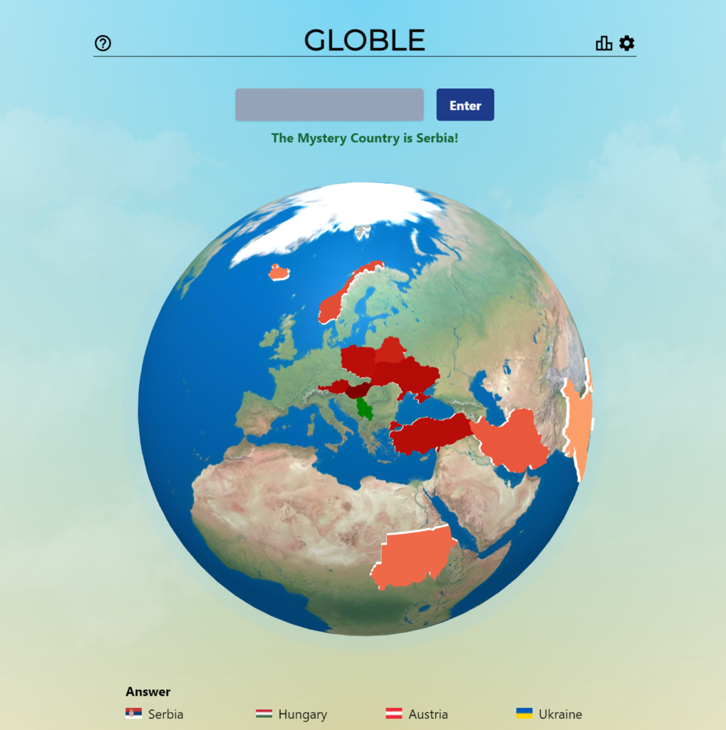 Globle August 01, 2022 Answer | Global Country Today