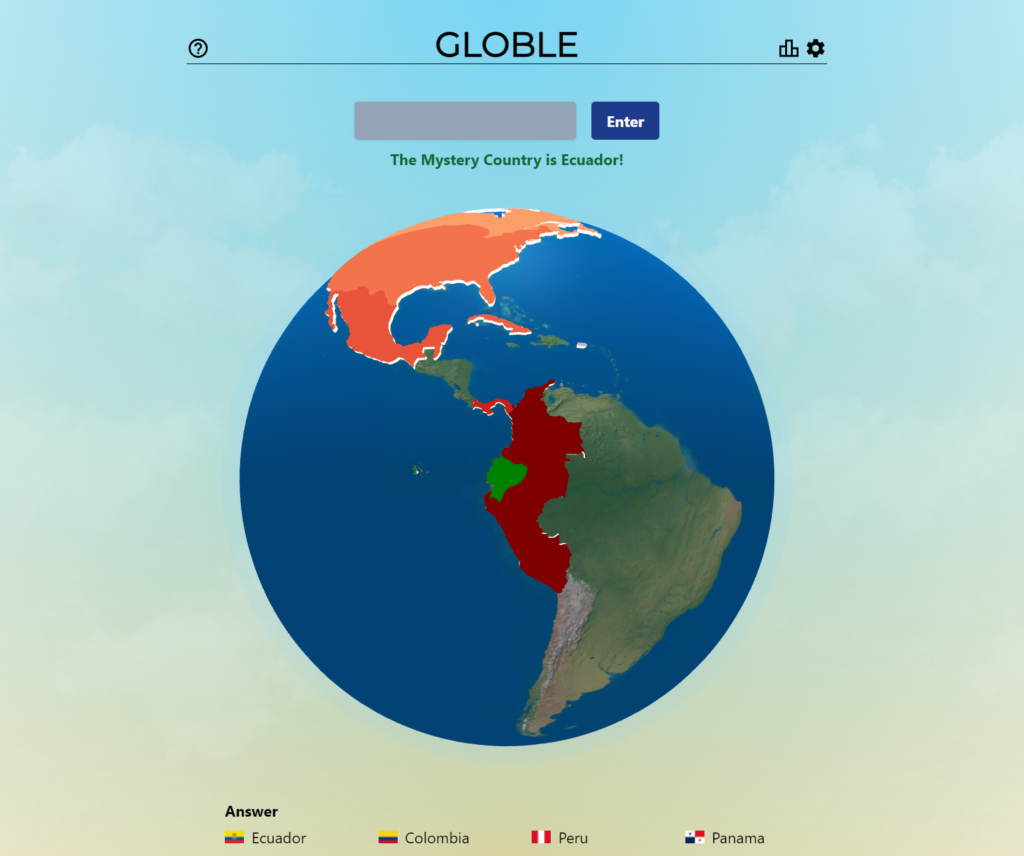Globle Game August 4, 2022 Answer | Global Country Today