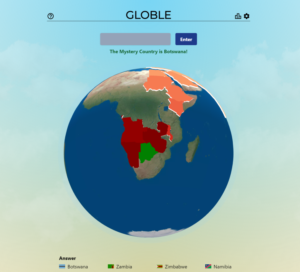 Globle Game August 5, 2022 Answer | Global Country Today