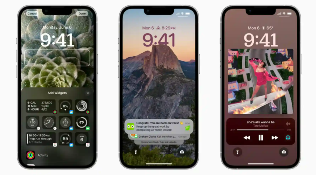 How to switch to a different iPhone lock screen in iOS 16