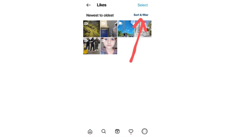 go to sort and filter you would find all the post from old to new