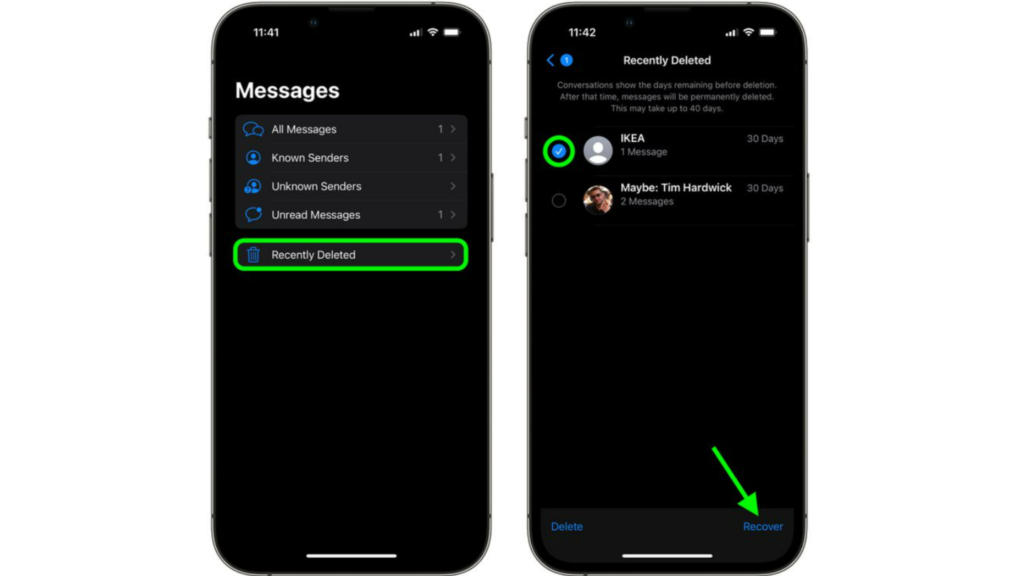 How to Recover Deleted Messages in iOS 16