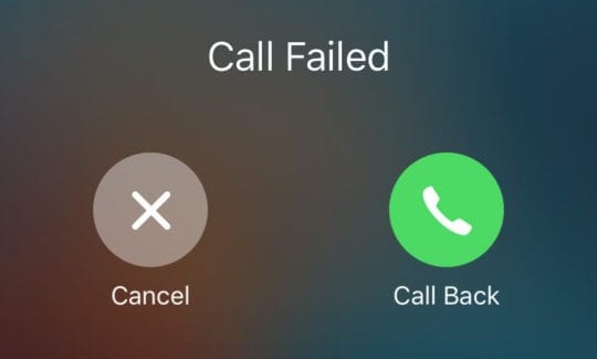 I will help you why you get on your iPhone Call Failed message.