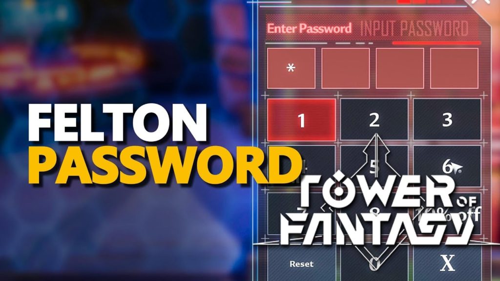Tower Of Fantasy: Felton Password | Grab The Password