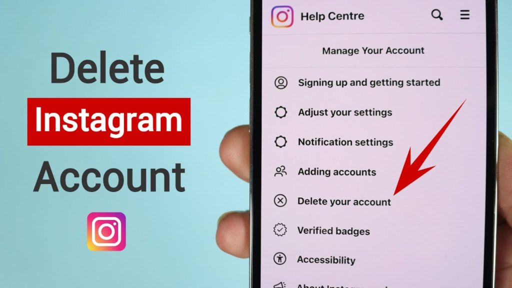 How to Delete Instagram Account Link Permanently