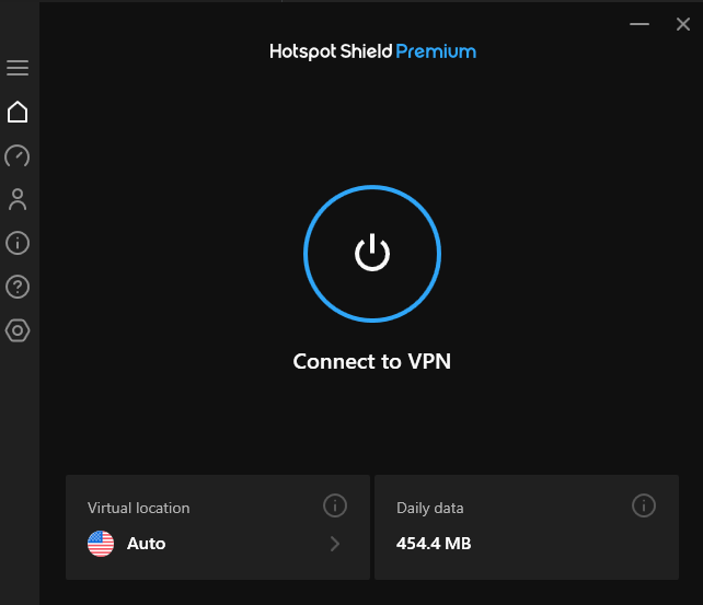 check VPN for hulu