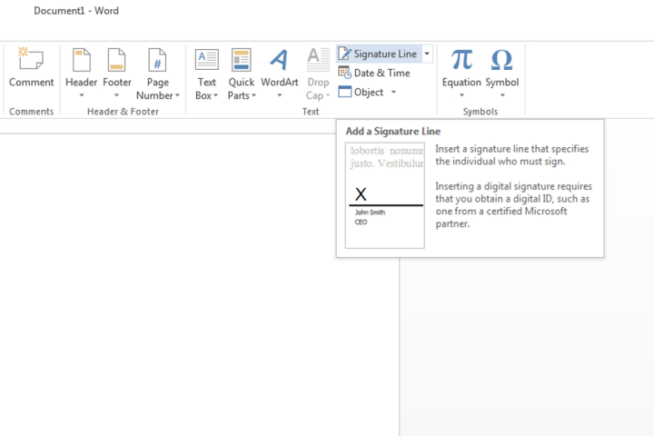 How to Insert Signature in Word | 5 Steps to Add Signature to Your Document