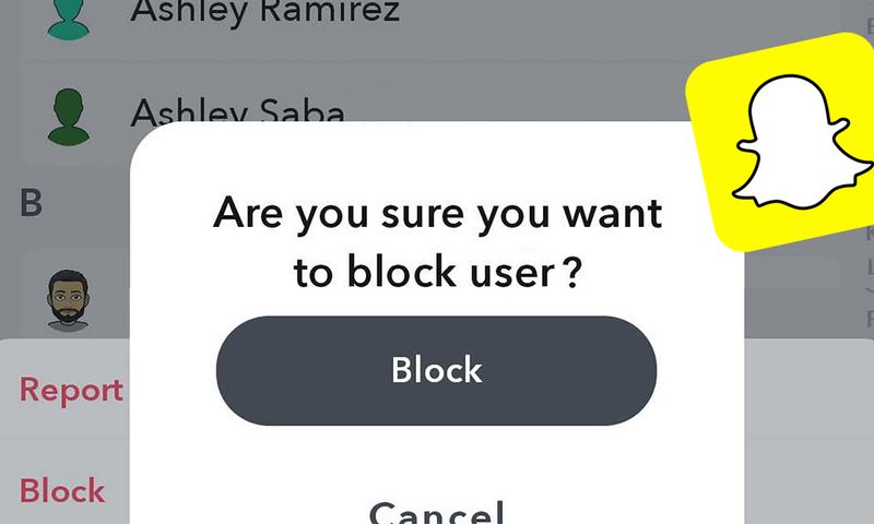 What Happens When You Block someone on Snapchat