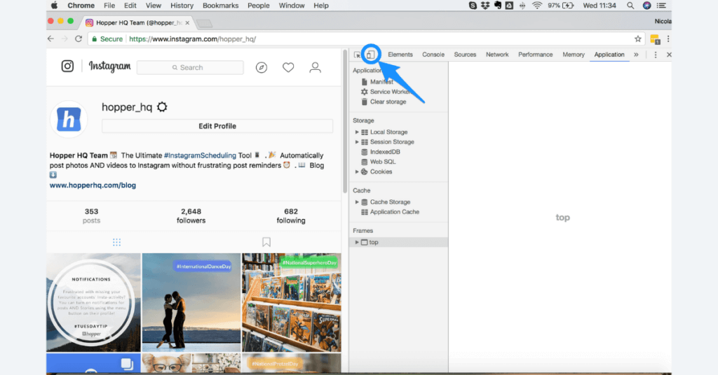 How To Upload Pictures From PC On Instagram
