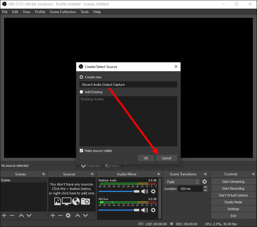 How To Record Discord Audio In OBS 