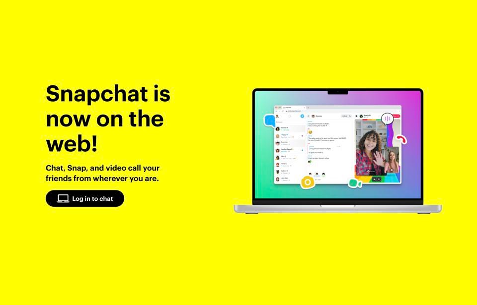 Buzz جدید: اسنپ چت برای وب برای کاربران در سراسر جهان در دسترس است