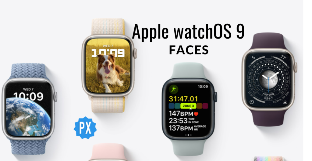 Apple watchOS 9 faces