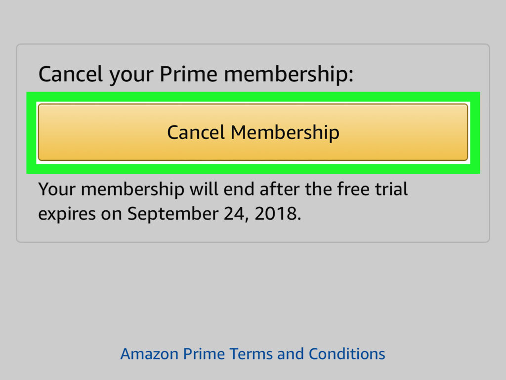 How to cancel your Amazon Prime Membership
