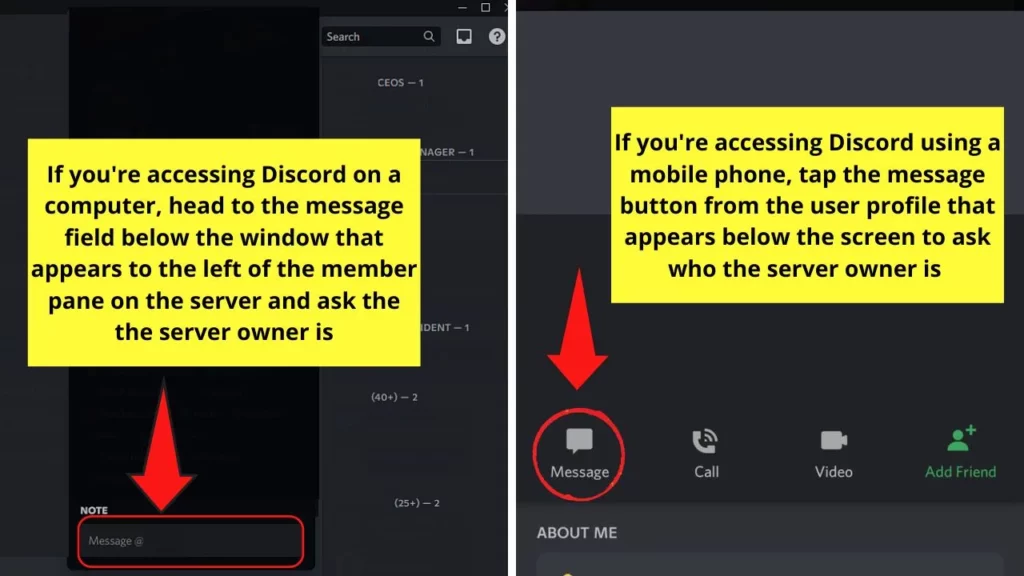 How To Check Who Owns A Discord Server