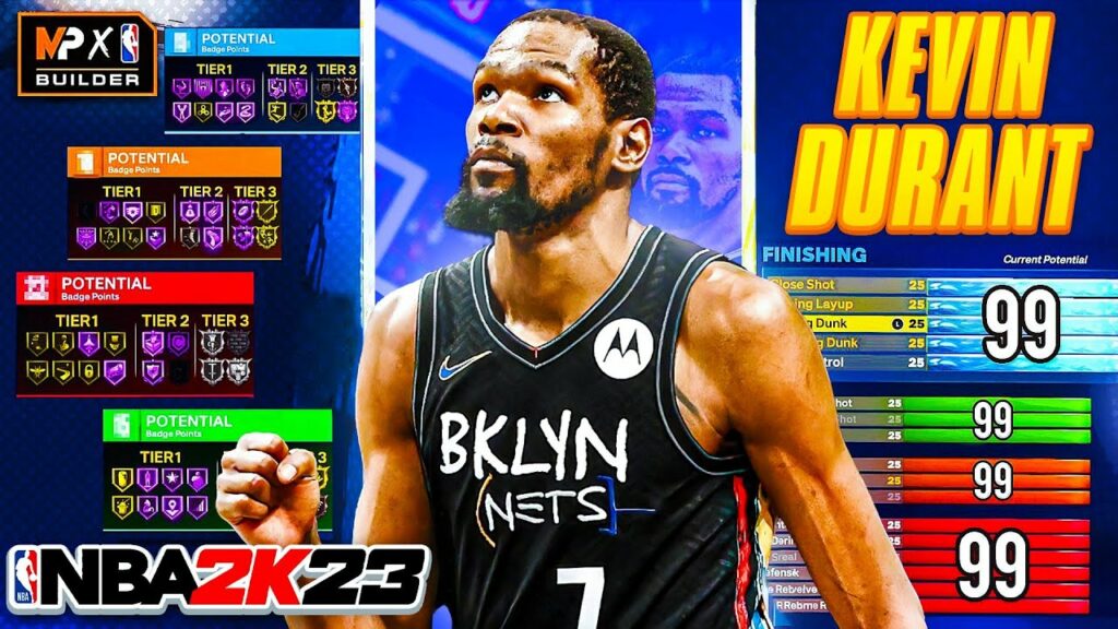 Kevin Durant Build In NBA 2K23