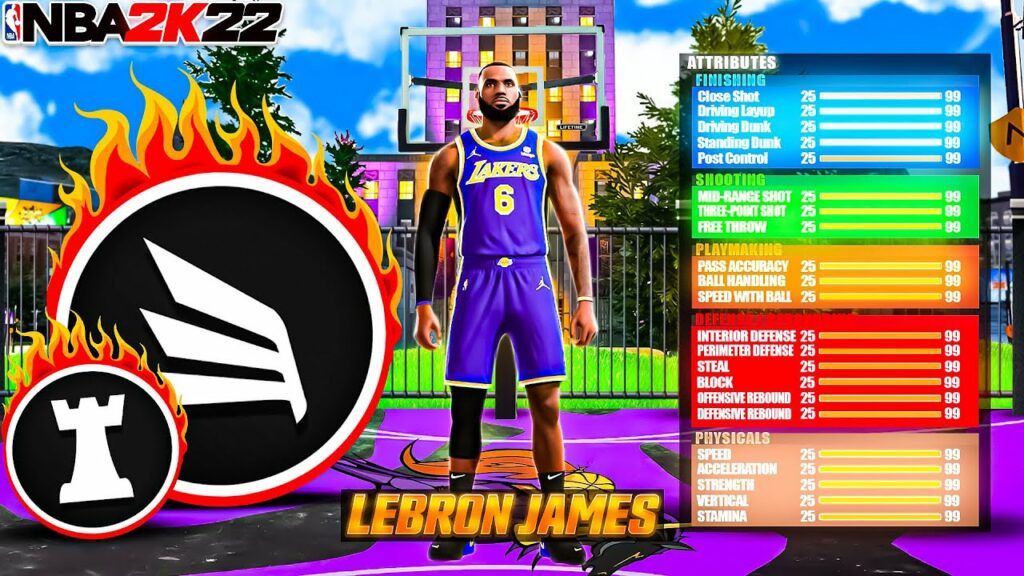 LeBron James Build In NBA 2K23
