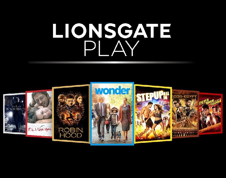 Lionsgate Play Launch in India: $1 per Month