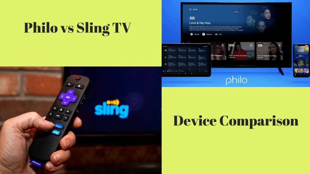 Price Comparison Between Philo TV and Sling TV