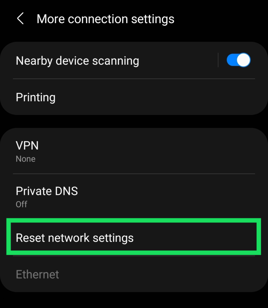 reset network settings - instagram story blurry issue