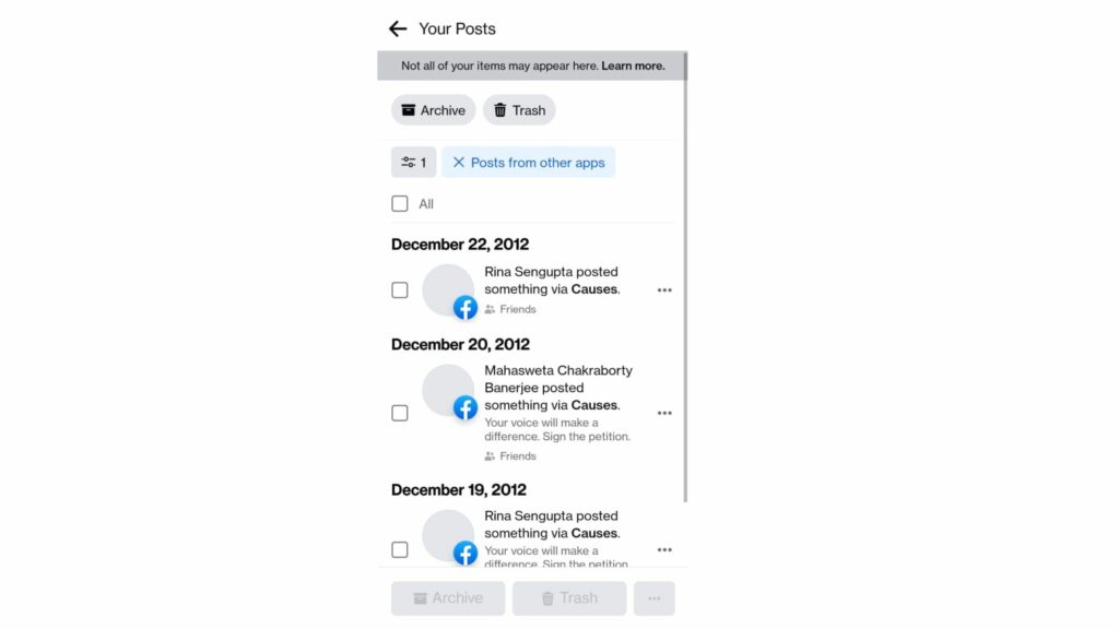 How to Delete All Facebook Data From Posts?to delete