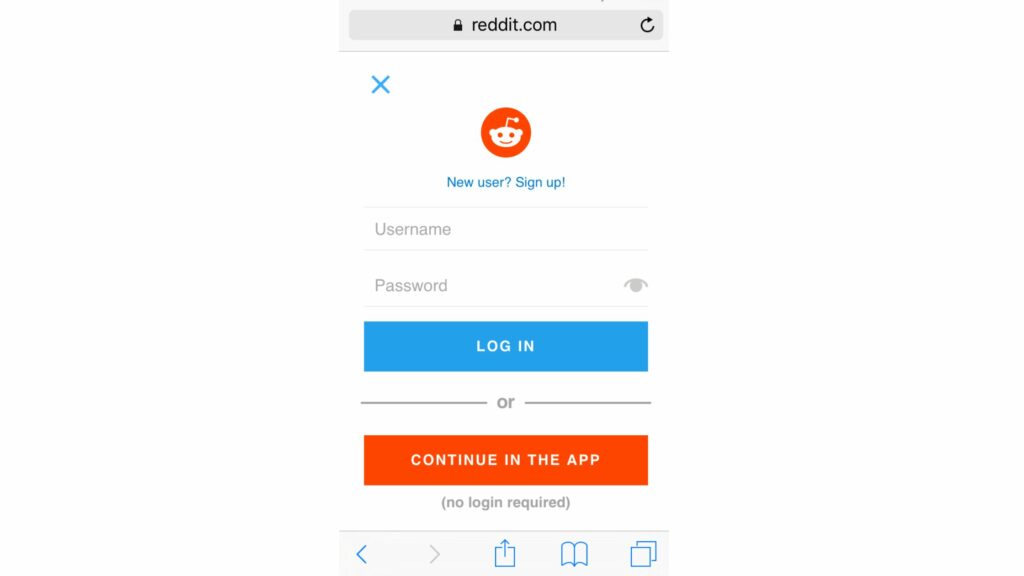 Log out and login to upload photo in reddit