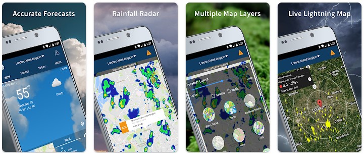 weather apps for android