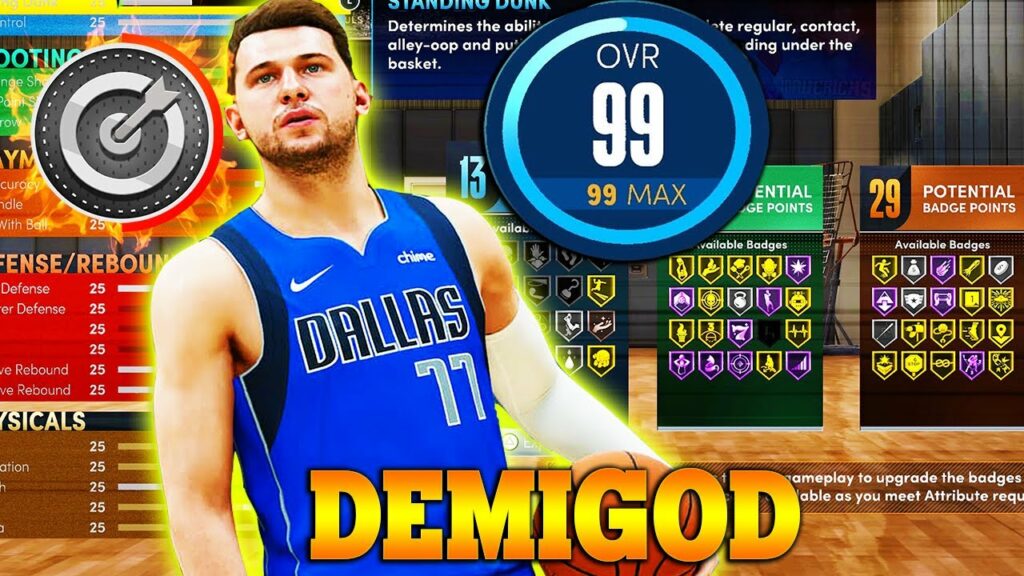 Demigod Build In NBA 2K23