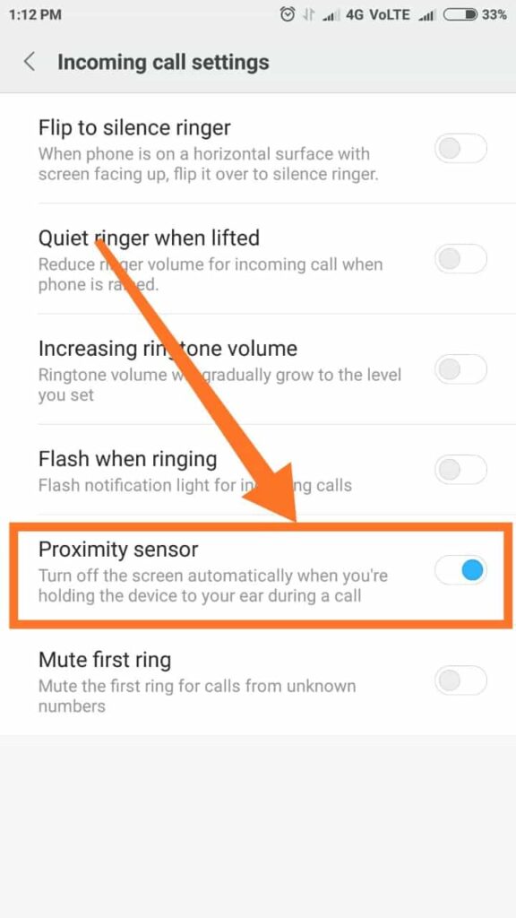 Как включить / выключить датчик приближения для WhatsApp