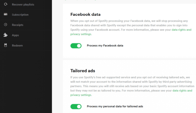 How to disconnect your Spotify account from your Facebook account