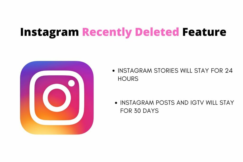 How to Fix Instagram Recently Deleted Not Showing in 2022