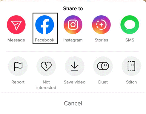 How To Share a TikTok Video to Facebook [Updated 2022]