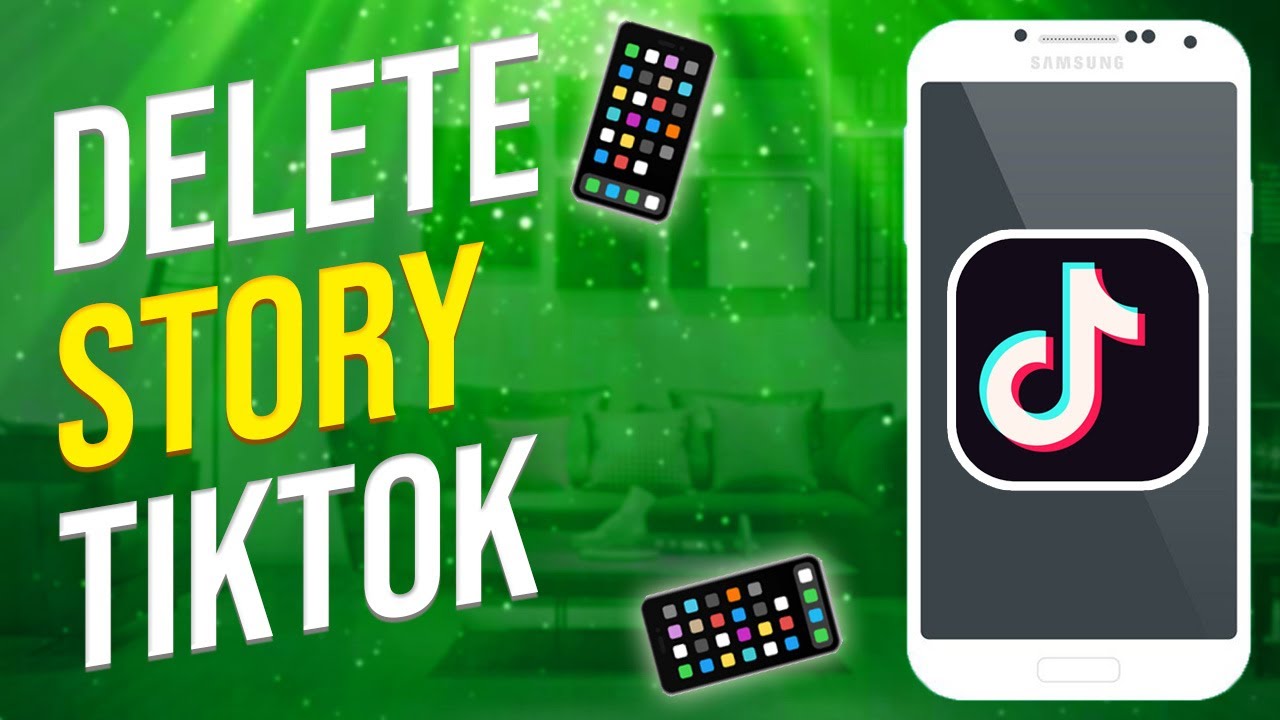 how to delete a story on tiktok