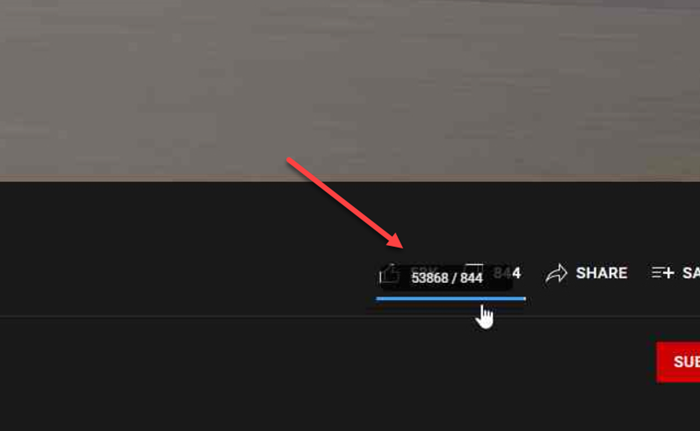 Open your YouTube Page and see the number of dislikes on the videos. 