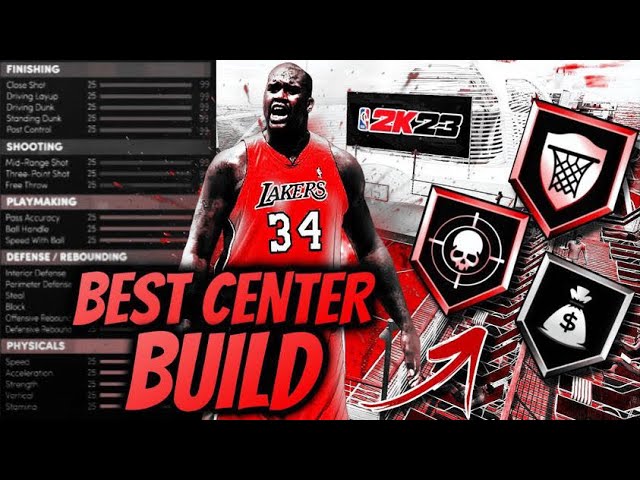 Badges For Best Center Build In NBA 2K23