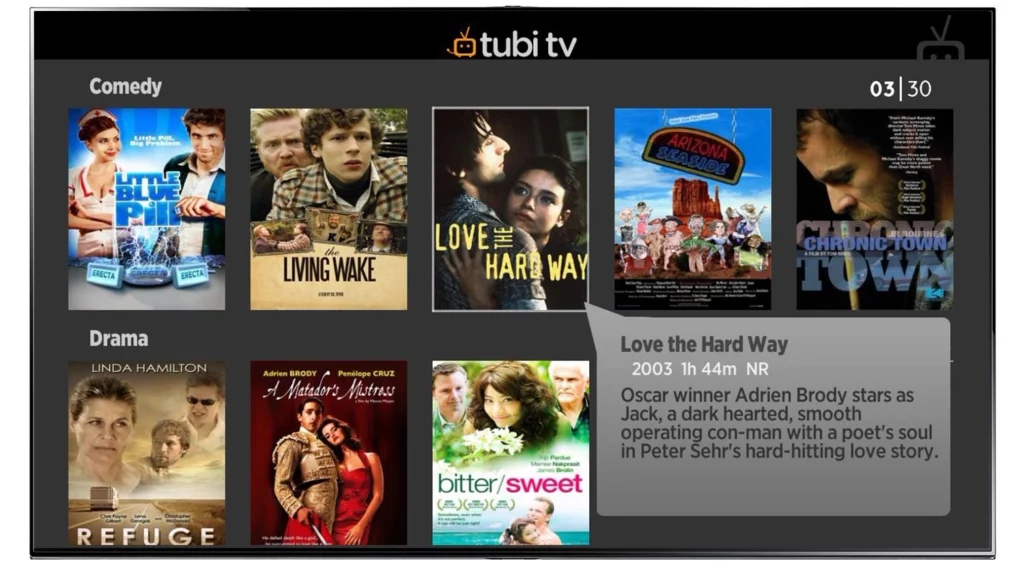 Tubi TV - Couchtuner alternatives