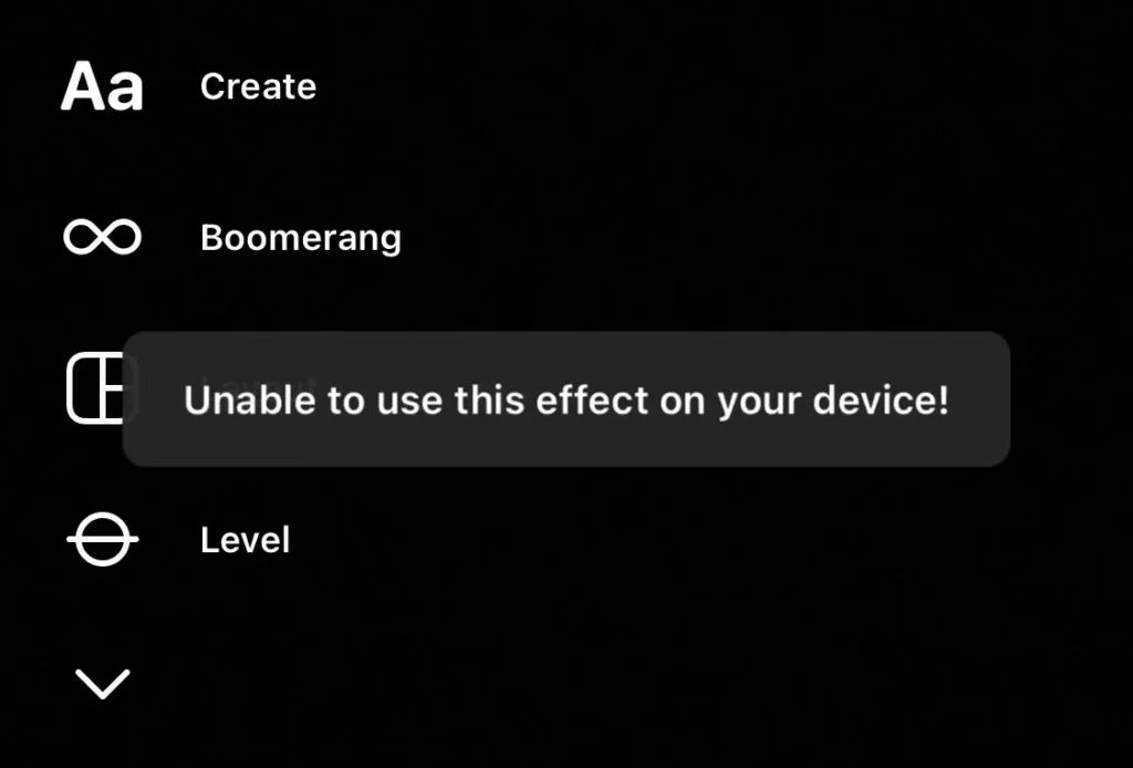 How to Fix Unable To Use This Effect On Your Device