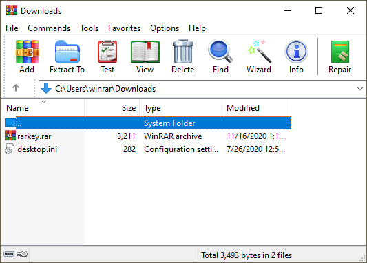 How to open RAR files on Windows