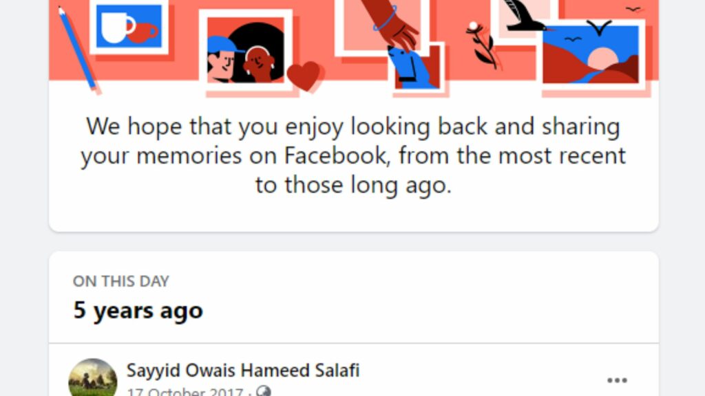 How to see Facebook Memories