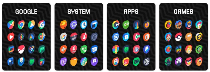 3D Shield Icon Pack : New Released Apps for Android