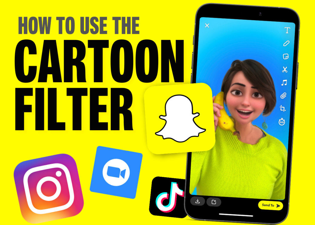 Snapchat Cartoon Kid Filter |Get into Your Favourite Disney Avatar Now!